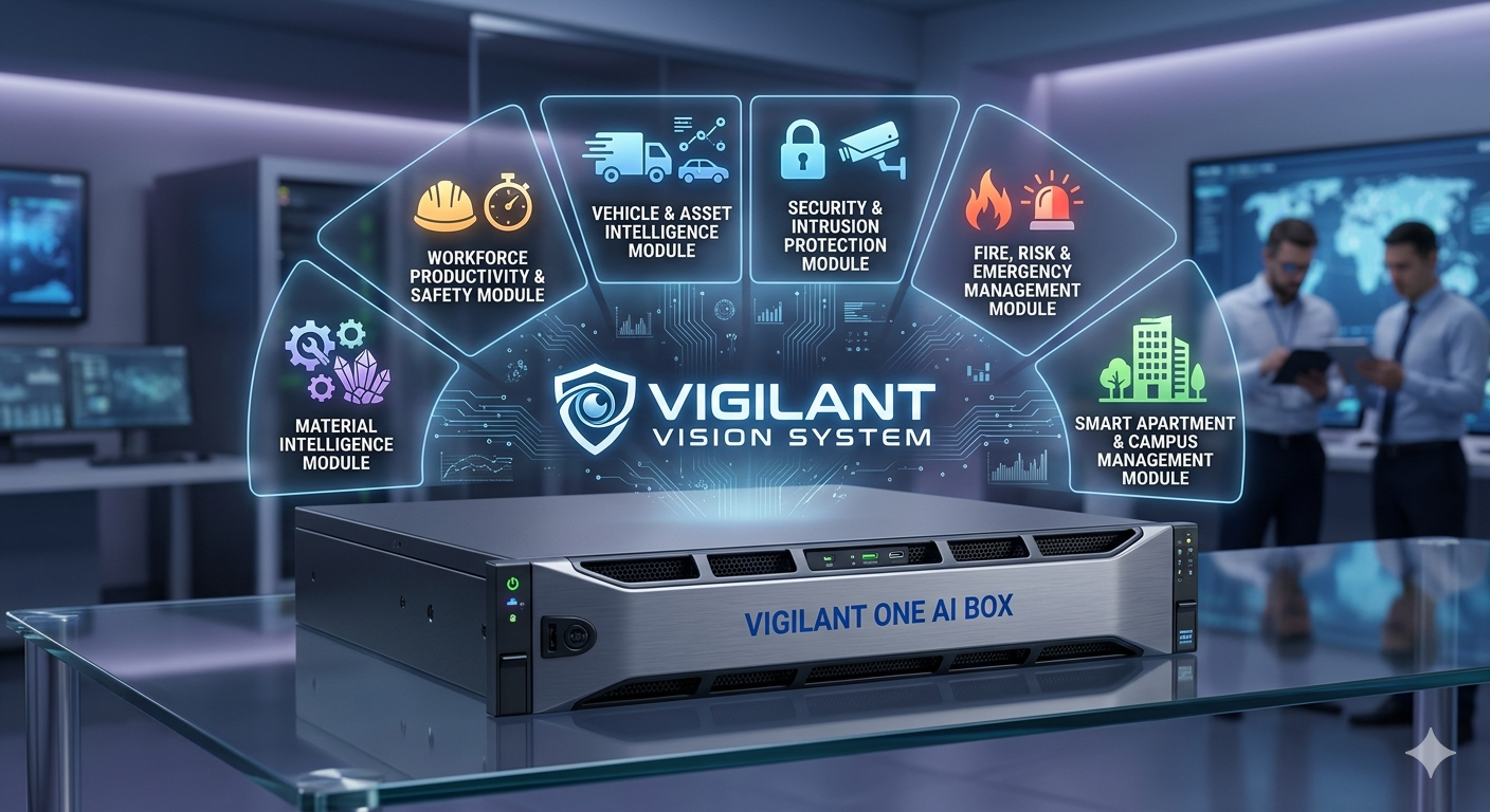 Vigilant Vision System AI Box with Intelligence Modules