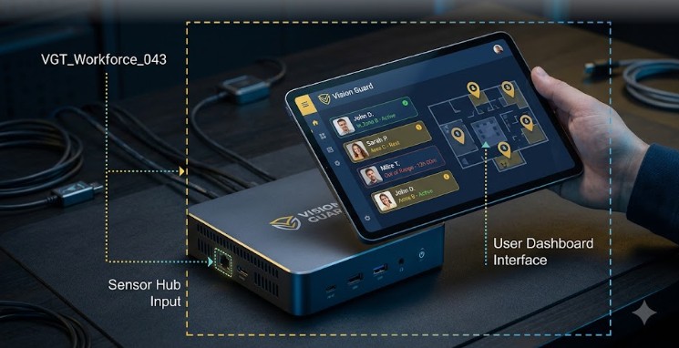 VisionGuard Pro Elite X2 Edge Device and Dashboard